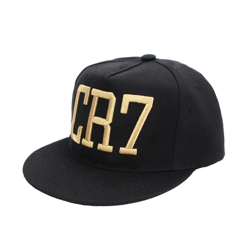 Cristiano Ronaldo CR7 Baseball Cap Cotton Adjustable 3D Embroidery Bone CR7 Snapback Hat Men Women Casual Sports Hats
