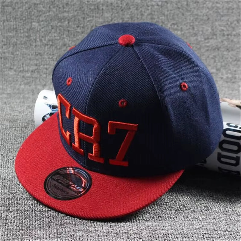 New Fashion Children Ronaldo Cr7 Neymar Njr Baseball Cap Hat Boys Girls Kids Messi Snapback Hats Hip Hop Caps Gorras